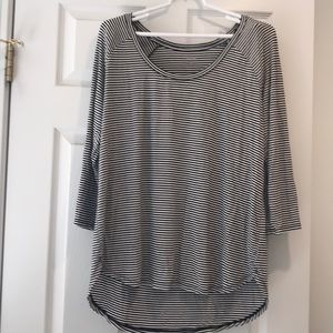 Black & white stripe a.n.a. Top